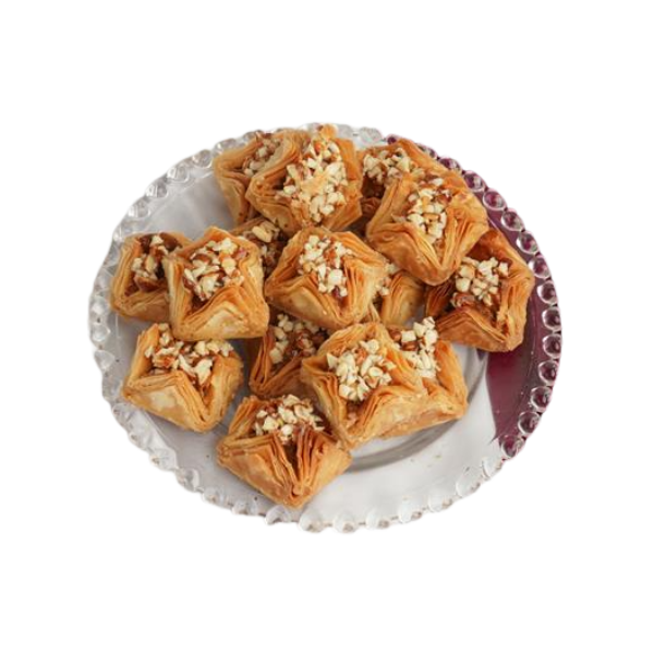 Baked Baklawa Rose Bud