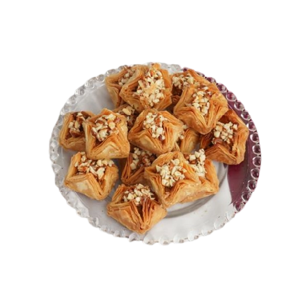 Baked Baklawa Rose Bud