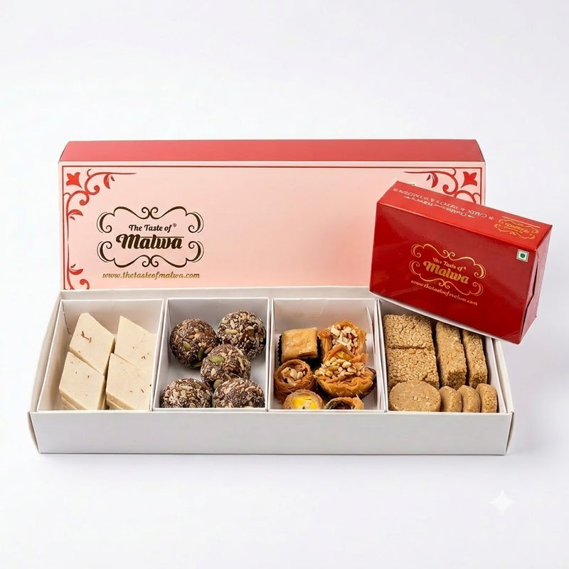 Premium Baklawa, Kaju Katli  Gajak Gift Box