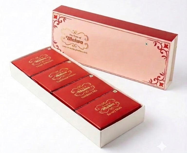 Premium Baklawa, Kaju Katli  Gajak Gift Box